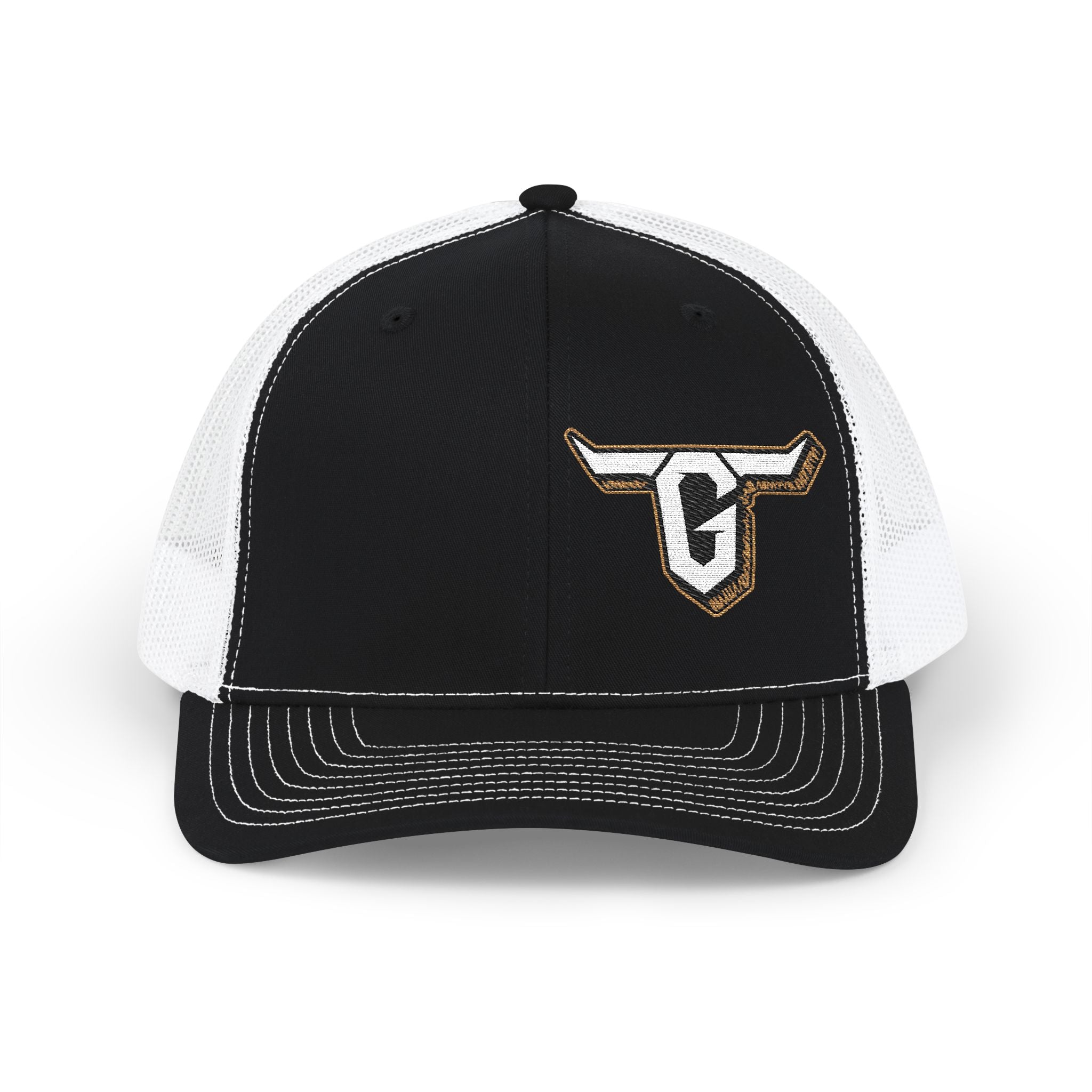 Tyler Garrett Bullhorns Logo Trucker Hat