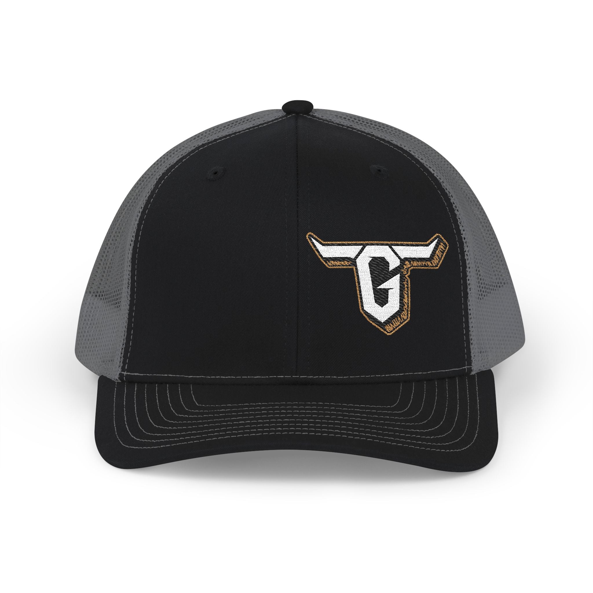 Tyler Garrett Bullhorns Logo Trucker Hat