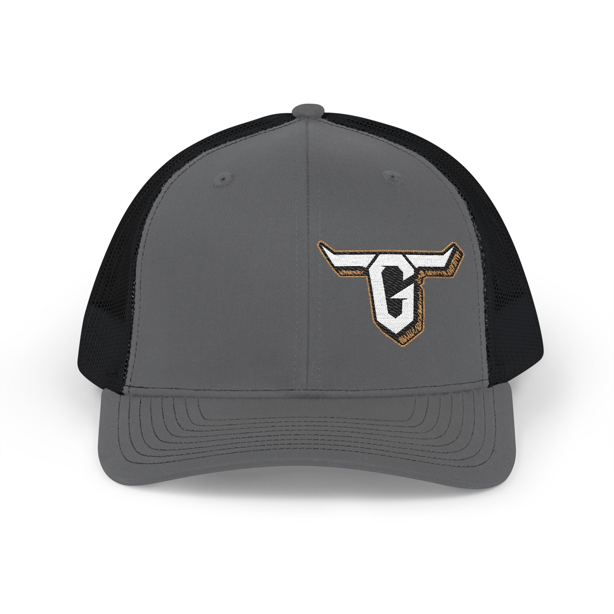Tyler Garrett Bullhorns Logo Trucker Hat