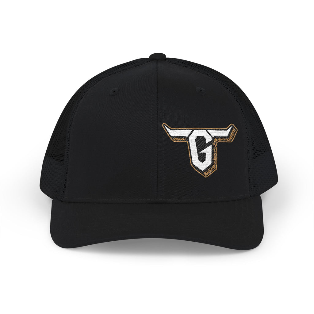 Tyler Garrett Bullhorns Logo Trucker Hat