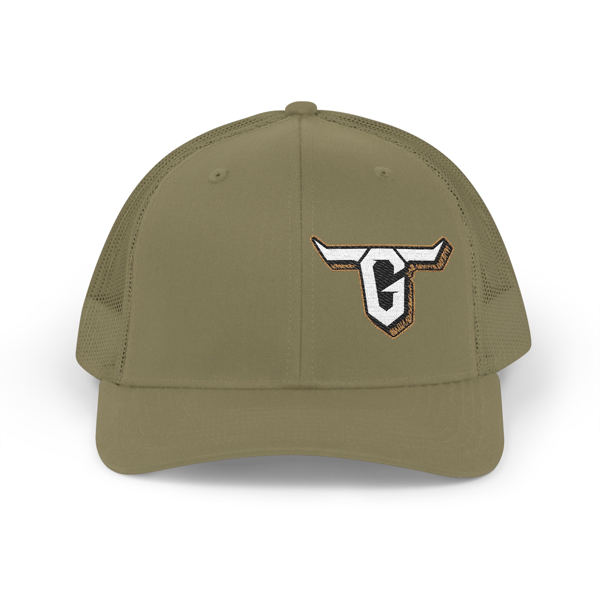 Tyler Garrett Bullhorns Logo Trucker Hat