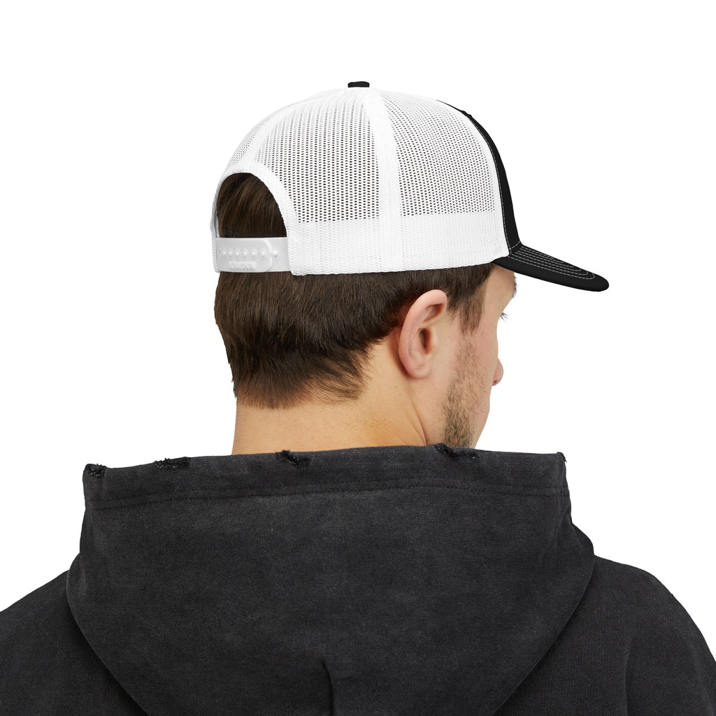 Tyler Garrett Bullhorns Logo Trucker Hat